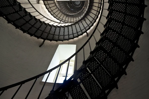Iros piękne schody w latarni — Zdjęcie stockowe