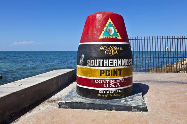 Southernmost Point marker, Key West, Estados Unidos —  Fotos de Stock