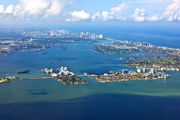 Kıyı Miami Hava — Stok fotoğraf