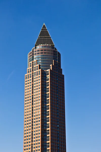Messeturm - Feria de la Torre de Frankfurt — Foto de Stock