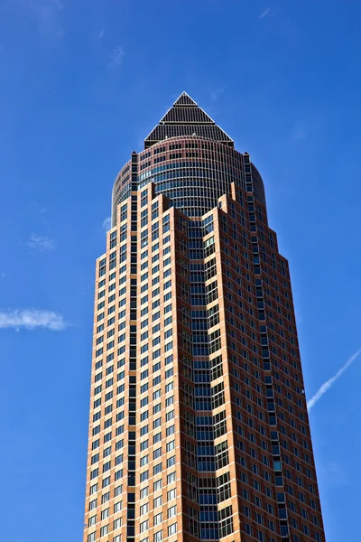 Messeturm - Feria de la Torre de Frankfurt — Foto de Stock