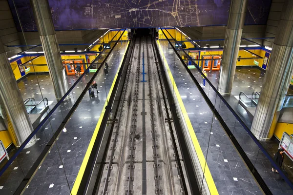 Metro v Madridu — Stock fotografie