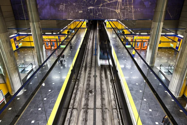 Metro v Madridu — Stock fotografie