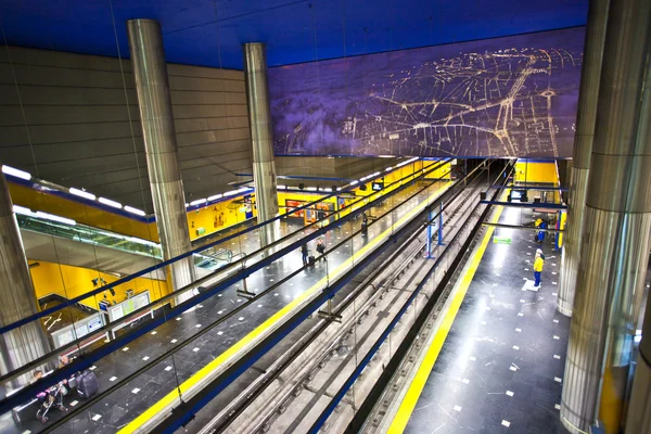Metro w Madrycie — Zdjęcie stockowe