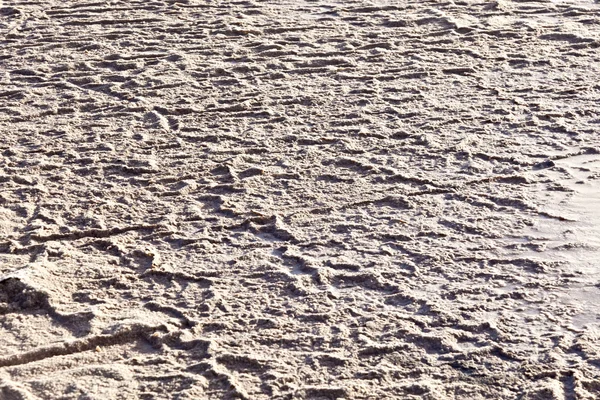 Tuzlu su Havzası içinde tuz plaka — Stok fotoğraf