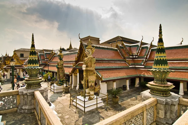 Scenic grand palace in bangkok — Stock Photo, Image