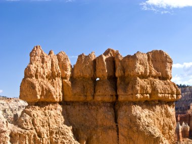 güzel manzara muhteşem taş forma ile bryce canyon