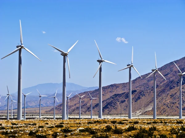 stock image Wind turbines in America