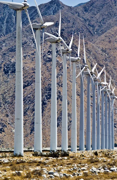 Ветряные турбины Америки — стоковое фото