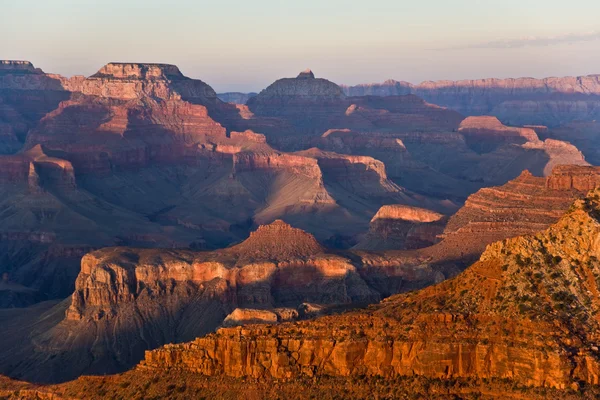 Fantastisch uitzicht in de grand canyon vanaf mathers aanwijst, Zuid-r — Stockfoto
