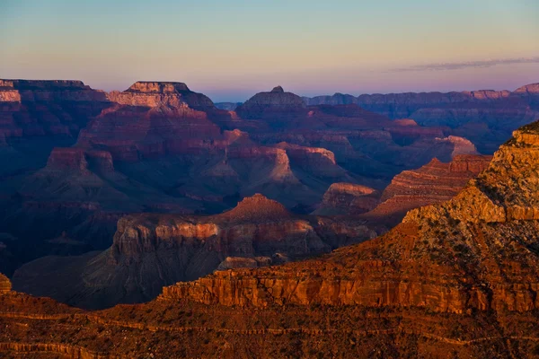 Fantastisk utsikt i grand canyon från mathers peka, södra r — Stockfoto