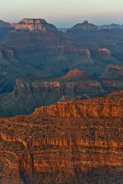 stock image Fantastic view into the grand canyon from mathers point, south r