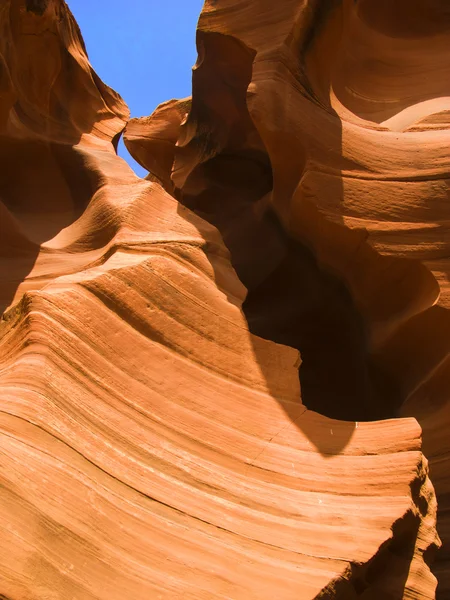 Berömda antilop slot canyon i sida — Stockfoto