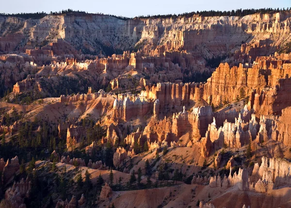 Formaciones rocosas únicas y coloridas de hoodoo en el Cañón Bryce — Foto de Stock
