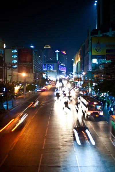 Vista su Bangkok di notte — Foto Stock