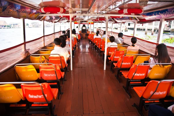 Ferry boat in bangkok — Stock Photo, Image