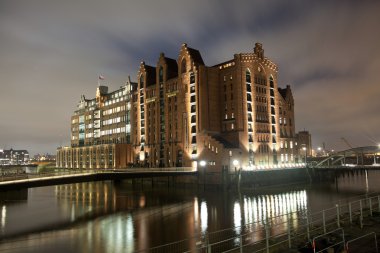 Speicherstadt Hamburg geceleri