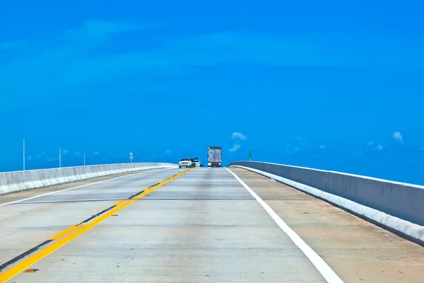 佛罗里达群岛的桥梁 — 图库照片