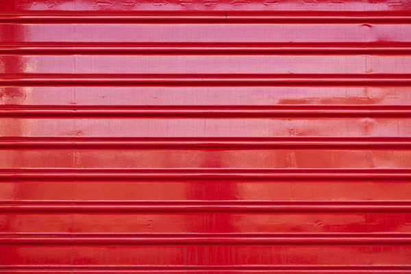 一列火车的红色金属 — 图库照片