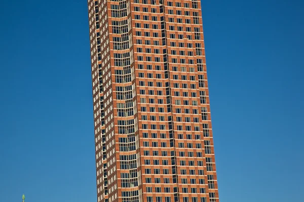 Věž a frankfurtského veletrhu — Stock fotografie