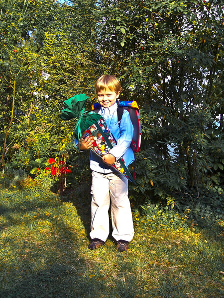 первый день в школе