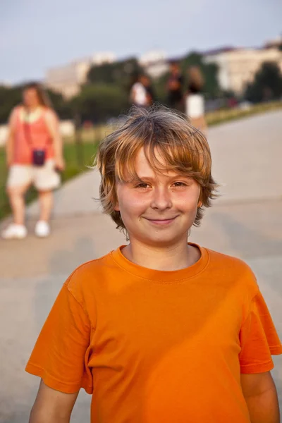 幸せな少年の肖像 — ストック写真