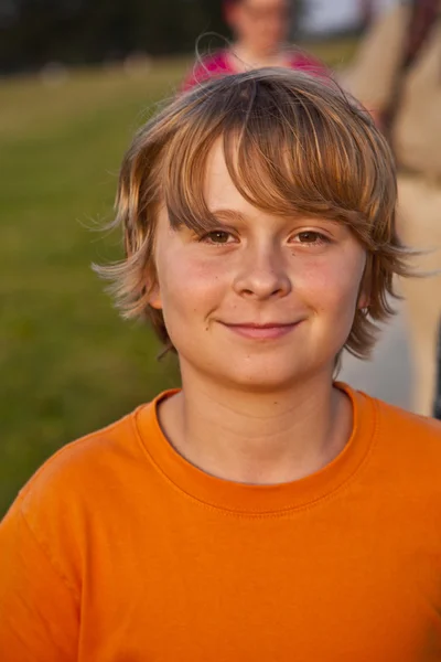 Portrait of happy boy — Stock Photo, Image