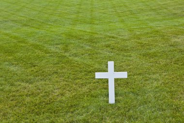 Modest tomb of Robert Kennedy in Arlington National Cemetery, Ar clipart