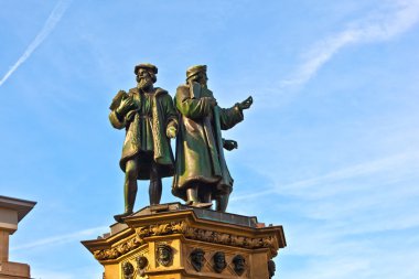 heykeli johannes gutenberg Frankfurt