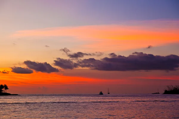 Auringonlasku Key Westissä — kuvapankkivalokuva