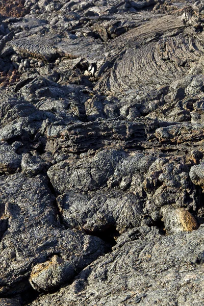 Πέτρες του ηφαιστειακή ροή δομούν μια όμορφη — Φωτογραφία Αρχείου