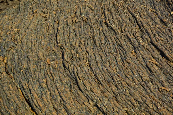 火山のフローの石を与える美しい構造 — ストック写真