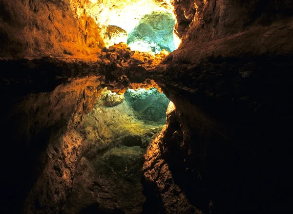 Cueva de los Verdes en Lanzarote —  Fotos de Stock