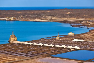 tuz rafineri, janubio, lanzarote tuzlu