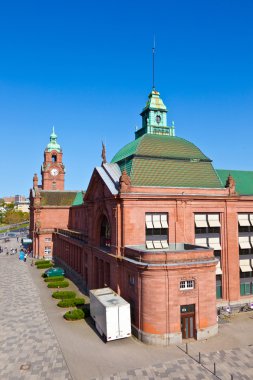 ünlü classsicistic eski tren istasyonunda wiesbaden