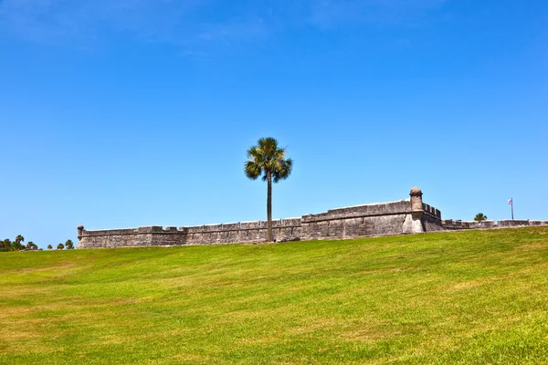 Castillo de san marco - αρχαίο φρούριο στη Φλόριντα Αγίου Αυγουστίνου — Φωτογραφία Αρχείου
