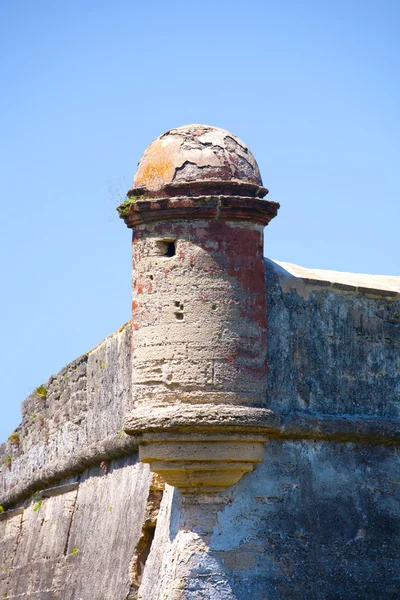 Castillo de san marco - starobylé pevnosti v st. augustine florida — Stock fotografie