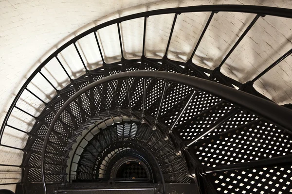 Beautiful iros stairs in lighthouse — Stock Photo, Image