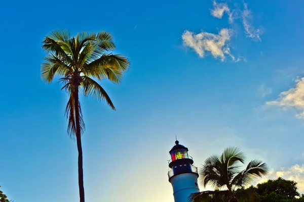 Key West Florida Lighthouse — Stok fotoğraf