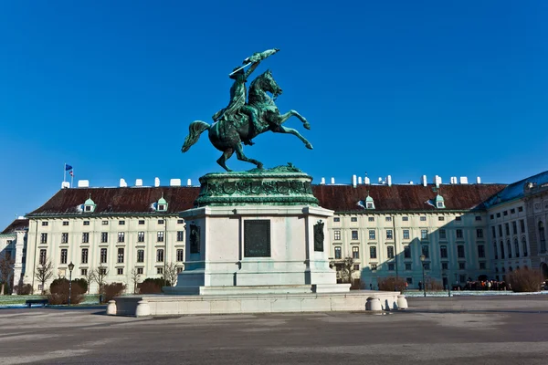 Anıt Arşidükü charles, Avusturya — Stok fotoğraf