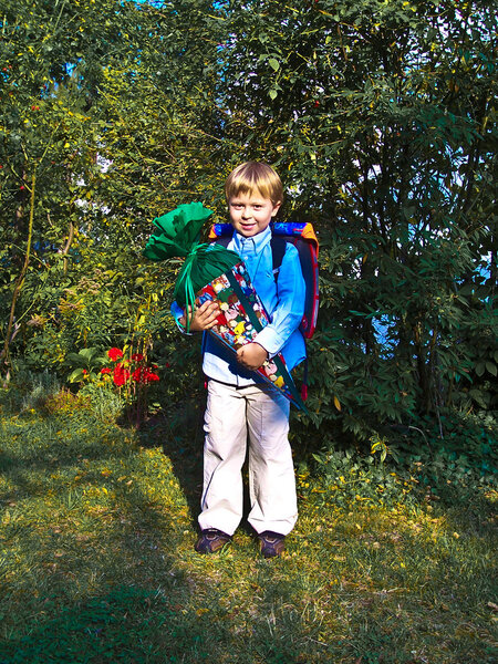 первый день в школе