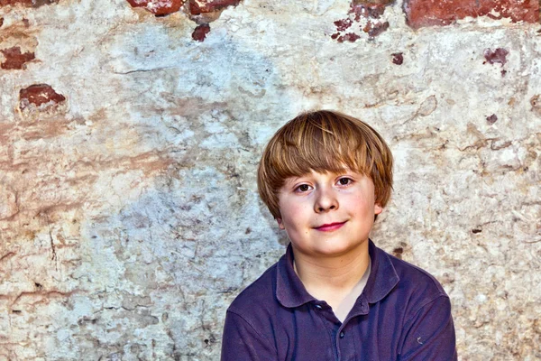 Portrait of a cute young boy — Stock Photo, Image