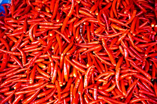 Свіжі Chili пропонується в квіткового ринку в китайському кварталі у вибуху — стокове фото
