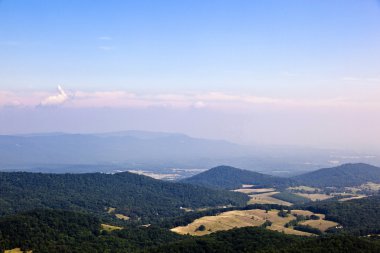 popüler blue ridge Dağı nın güzel manzara