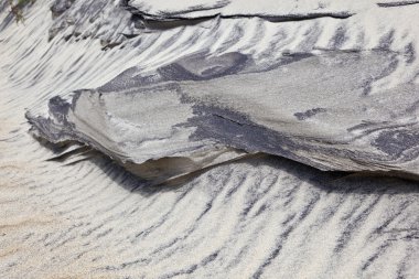 plajda tepeleri Rüzgar formları yapıları