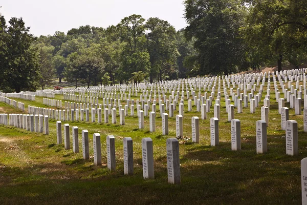 Lápidas en el Cementerio Nacional de Arlington —  Fotos de Stock