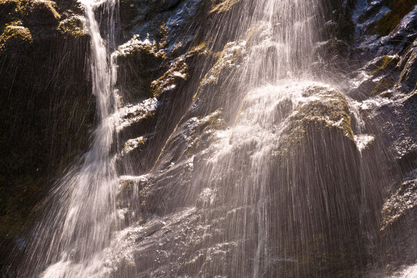 Beautiful natural waterfall in National Park
