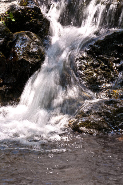 Красивый водопад
