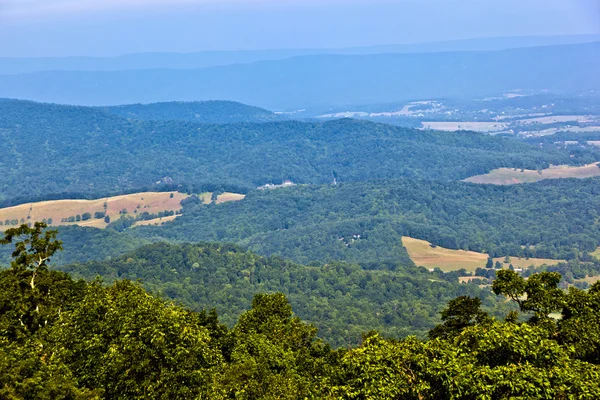Гарний вигляд популярних Blue Ridge гори — стокове фото