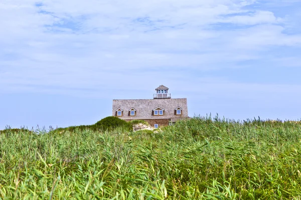 House in the dunes — Stock Photo, Image